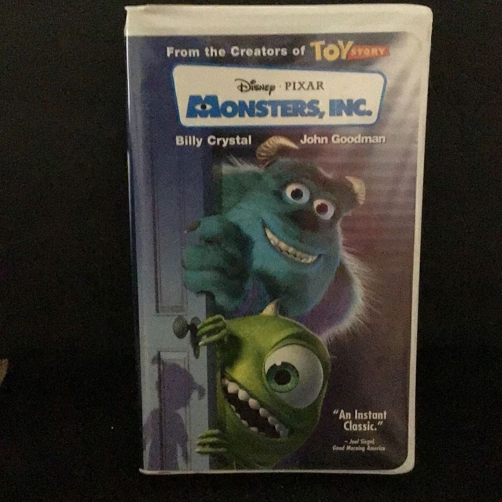 Monsters, Inc., VHS movie From Disney Pixar